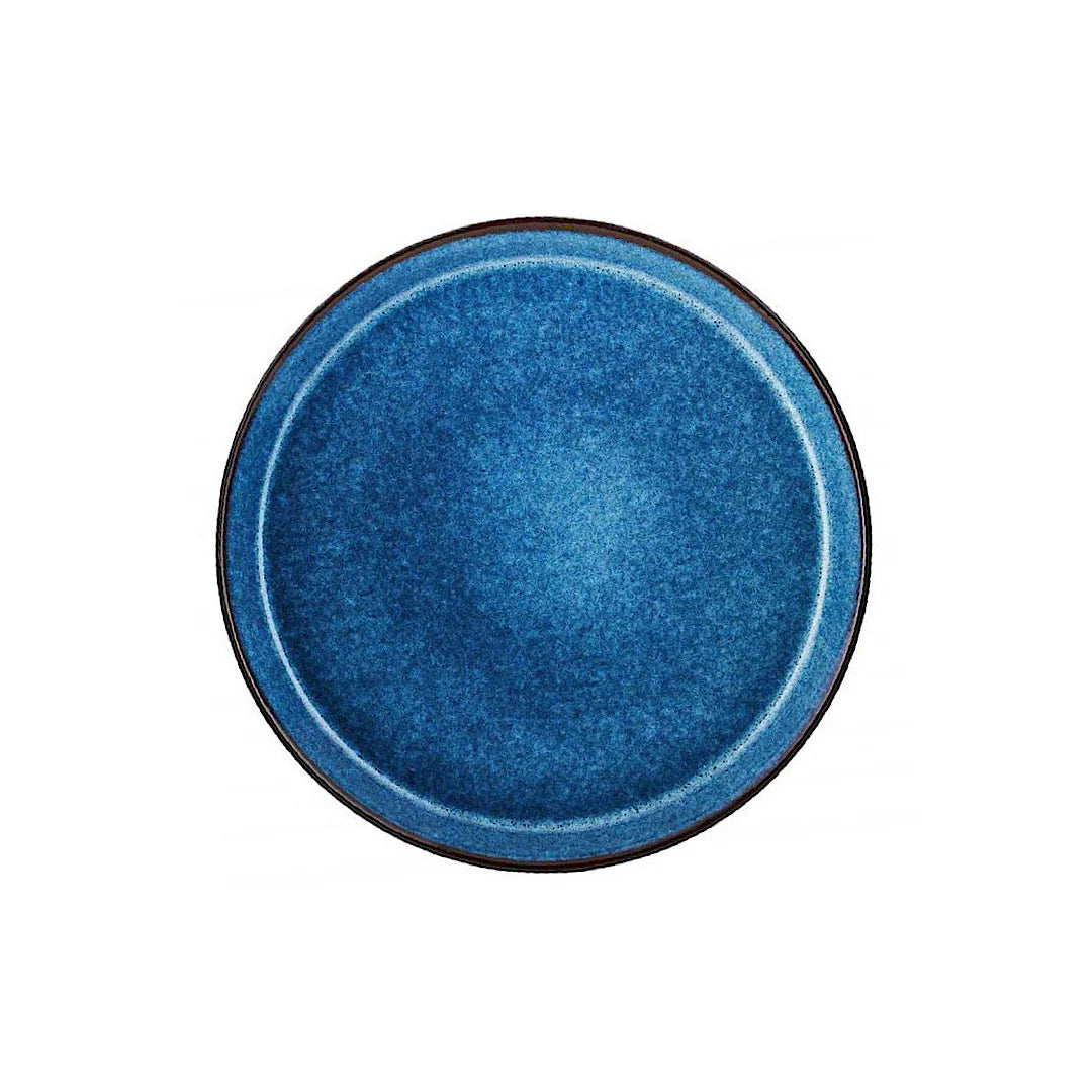 Bitz Living Stoneware Gastro Plate 21 cm Black /Dark Blue